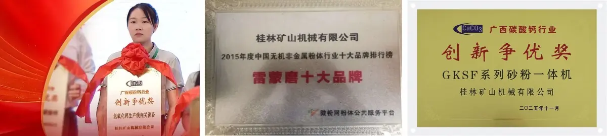 Certificates of Honor for Cronus Machinery Patented Products