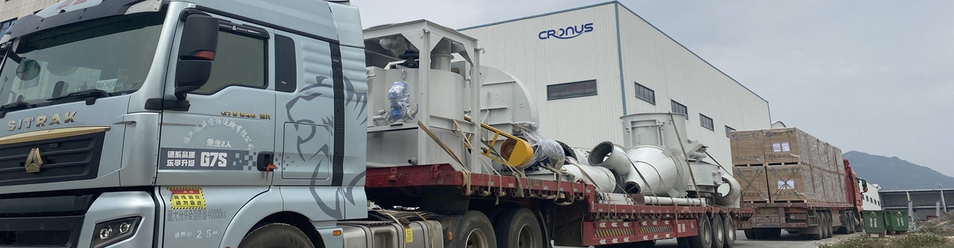 Cronus Machinery: Grinding Mill Loading & Shipping Site