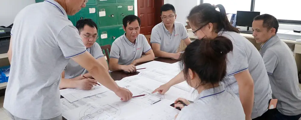 Cronus technical team designing the CRLM Vertical Mill project solution for Guangxi