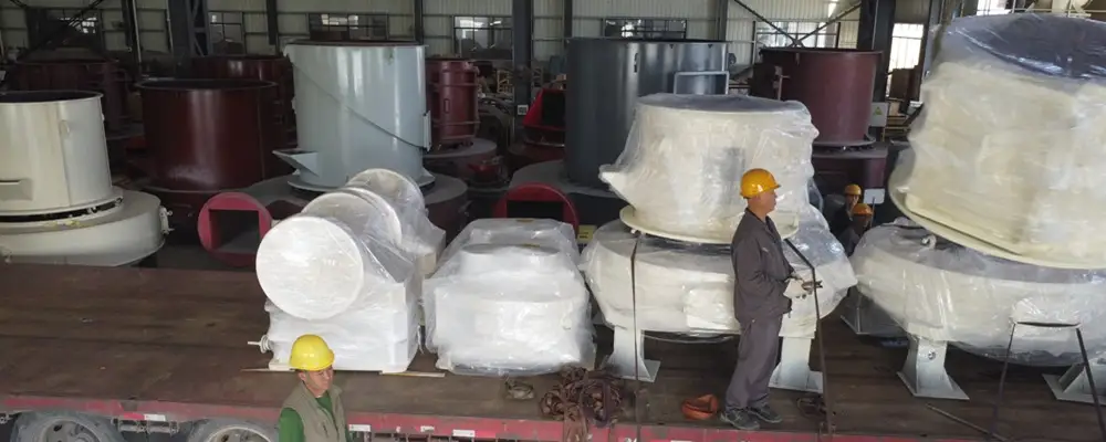 CRRM1620 Raymond Mill Being Loaded for Shipment to Guangdong