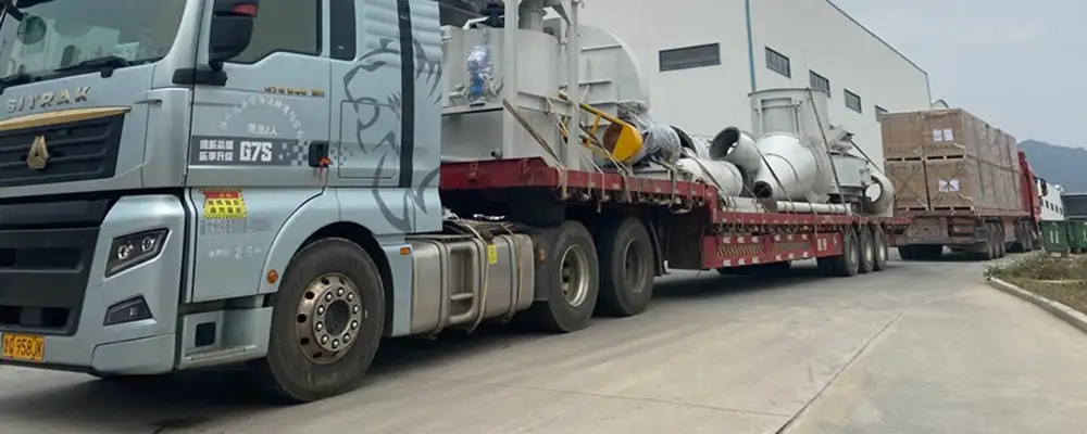 CR Calcium Hydroxide Production Line Equipment Shipment to Hunan