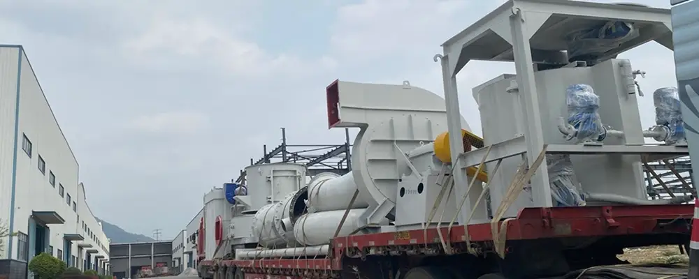 CR Calcium Hydroxide Production Line Equipment Loaded for Shipment to Guangxi