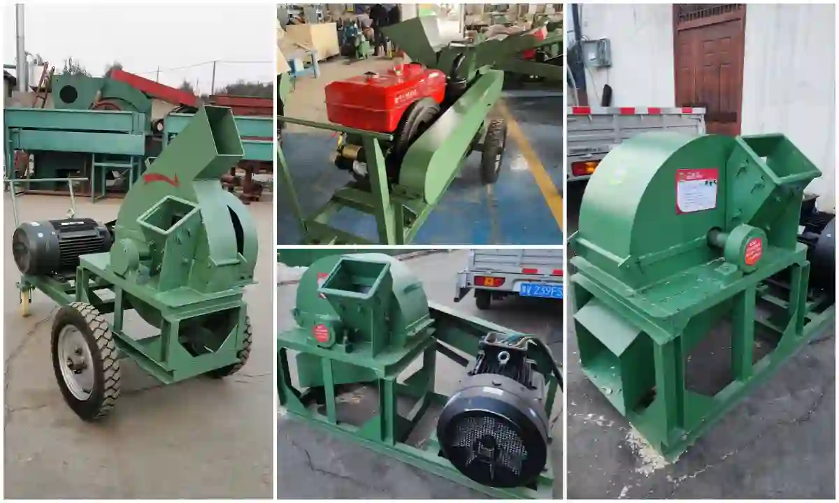 Wood Crusher Customer Site
