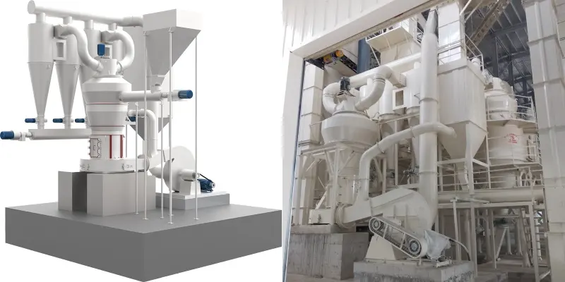 CR Hydrated Lime Grinding Mill