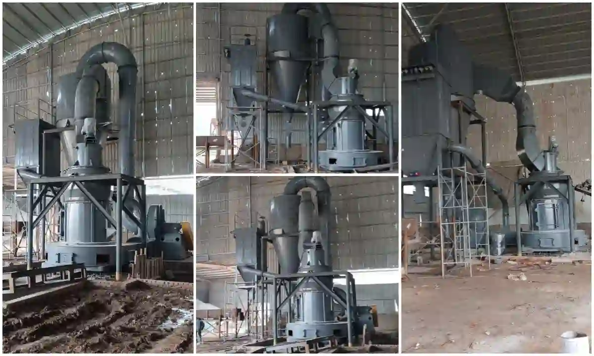 CRRM 2R Small Raymond Mill Customer Site