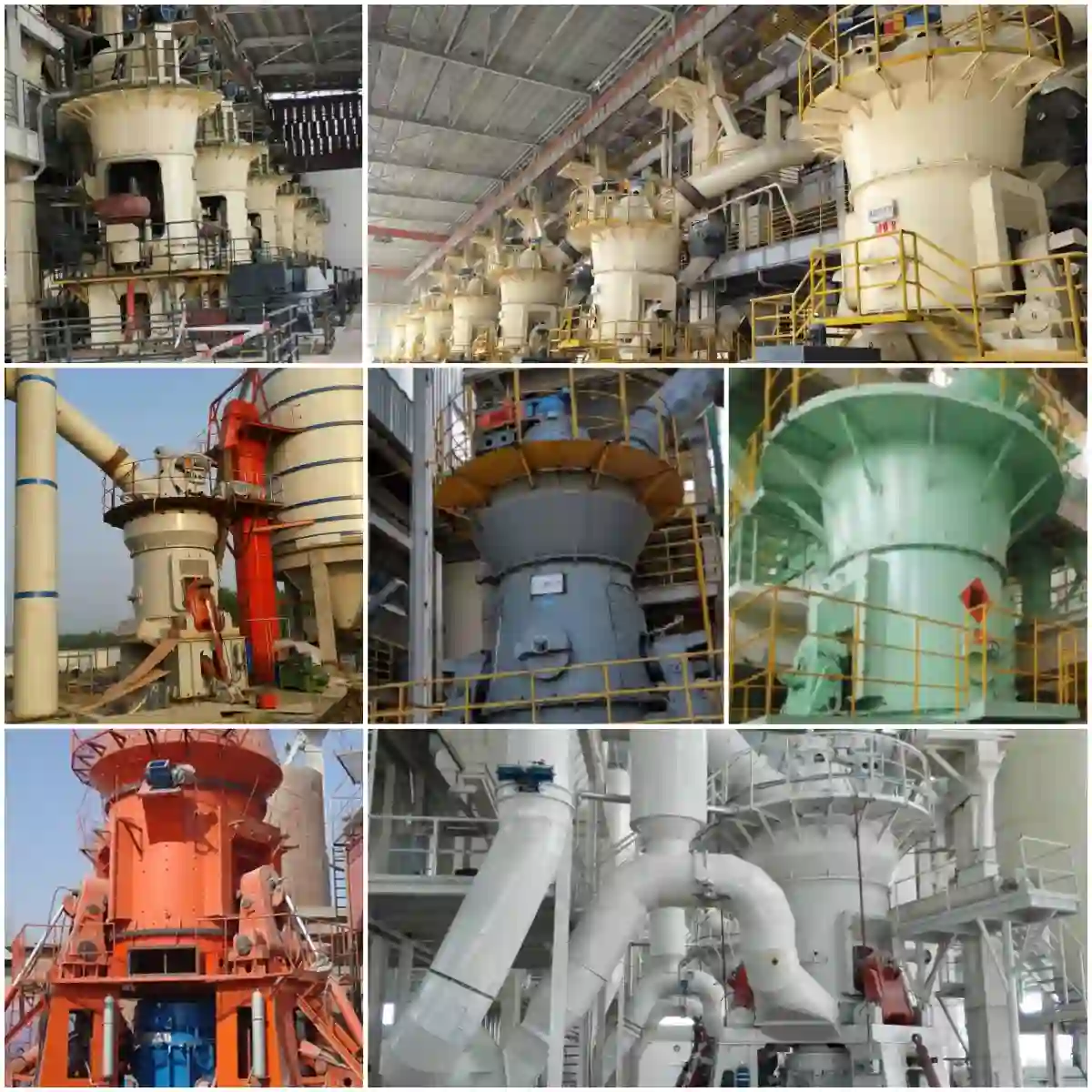 CR Coarse Powder Vertical Mill Customer Site