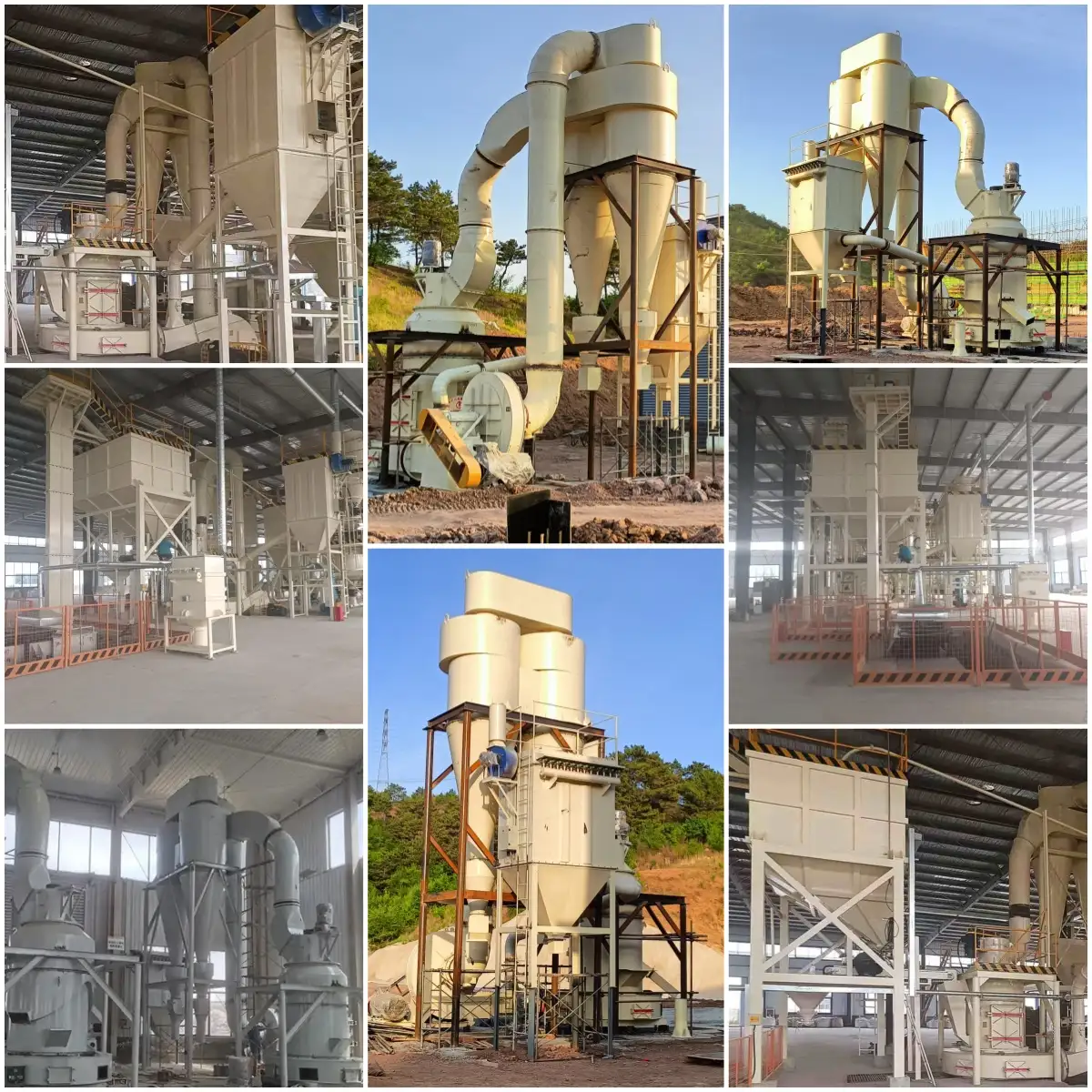 CRSF Integrated Sand and Powder Grinding Machine Customer Site