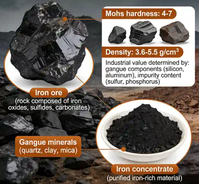 Iron Ore and Iron Concentrate
