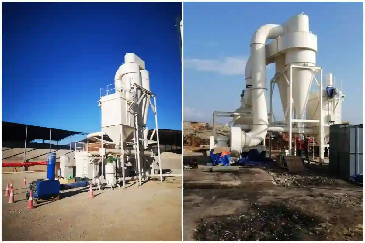 CRRM Raymond Mill Processing Iron Ore Customer Site