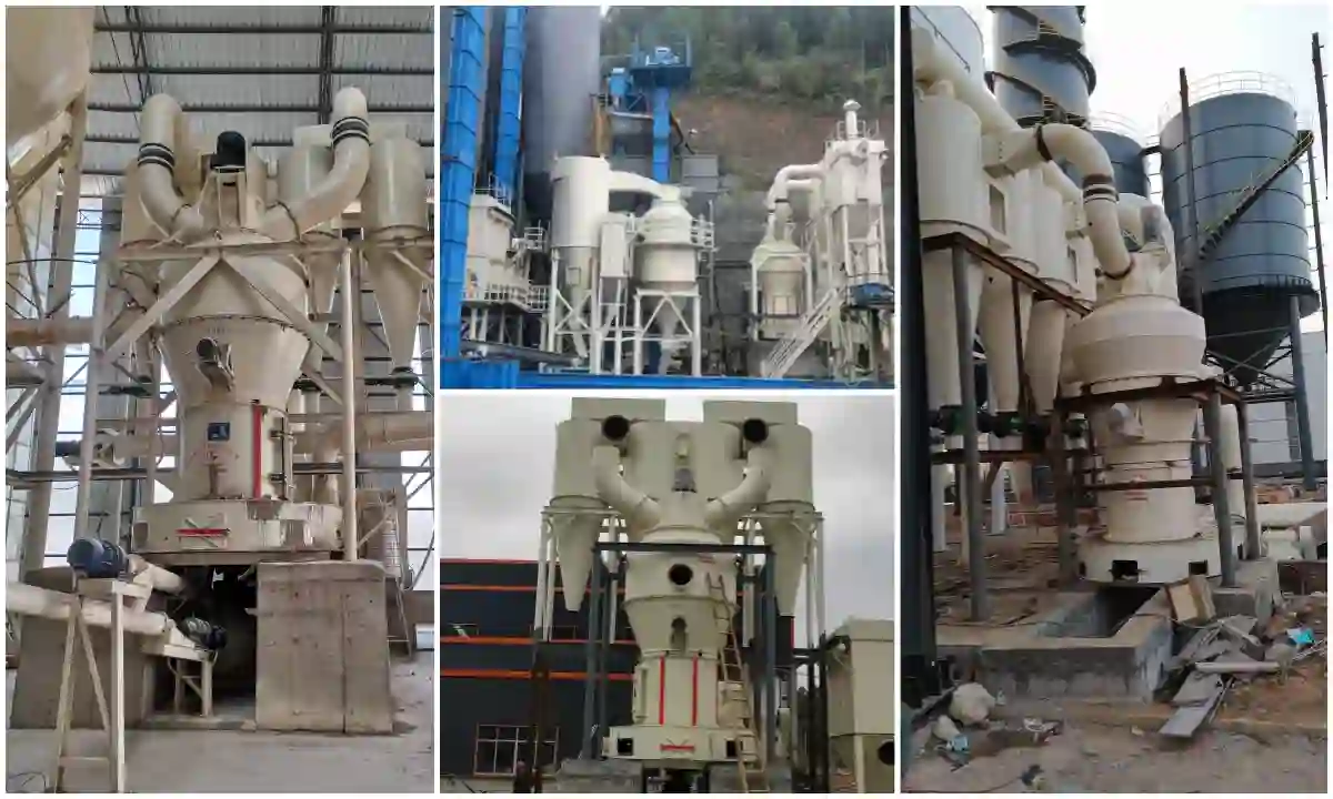 CR Hydrated Lime Grinding Mill Processing Calcium Hydroxide at Customer Site
