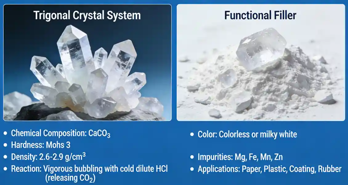 Calcite and Calcite Powder
