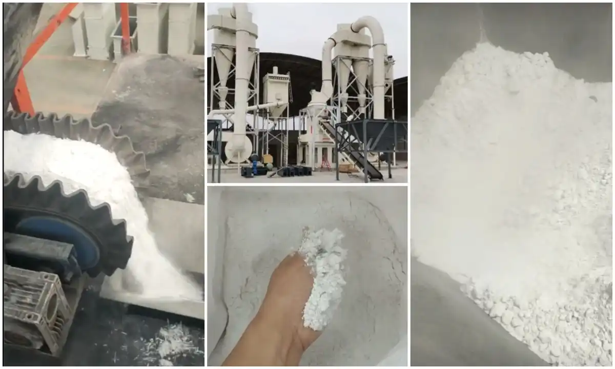 Customer Site: CRRM Raymond Mill Processing Calcite