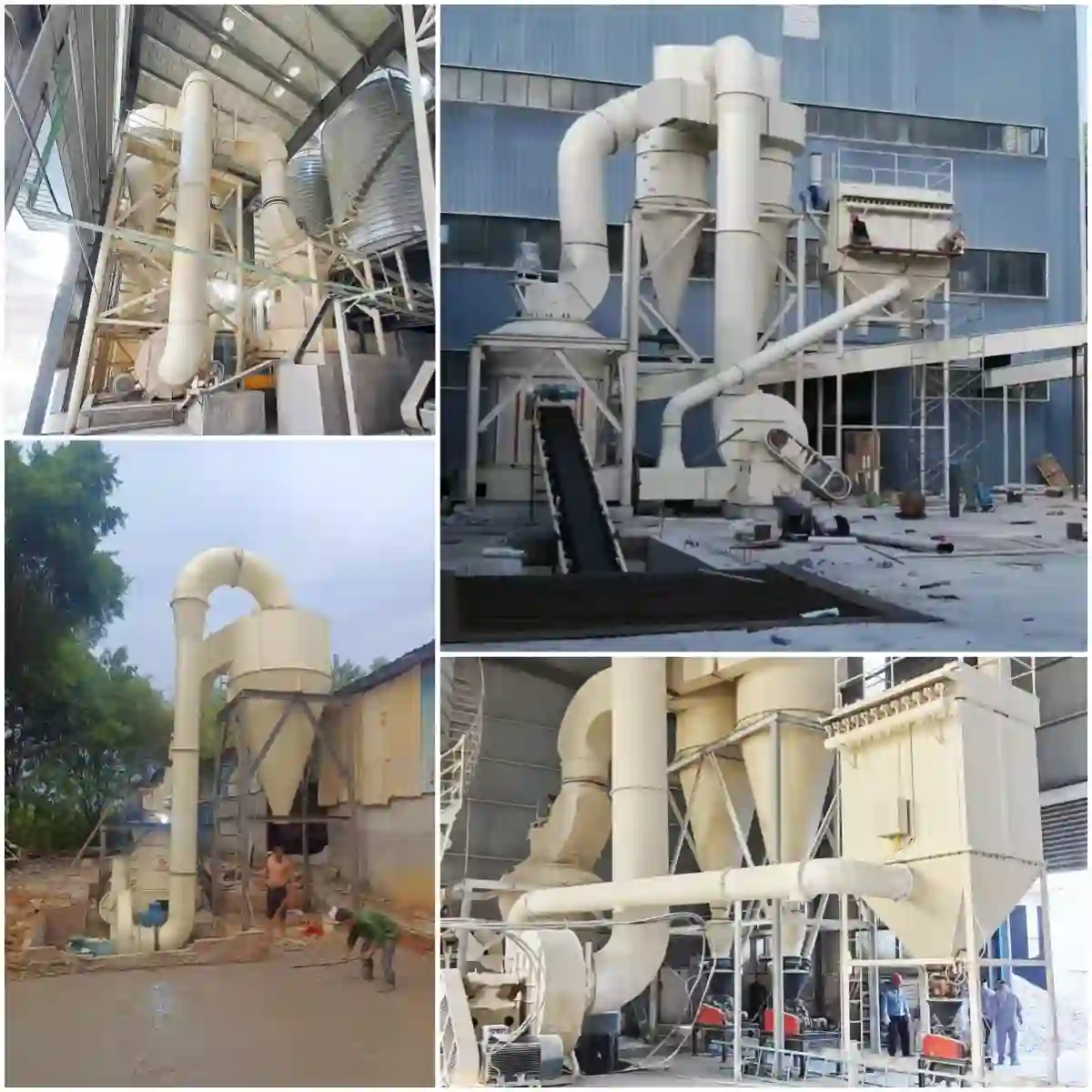 Customer site of Guilin Mining Machinery's 6R/5R/4R/3R Series Raymond Mills