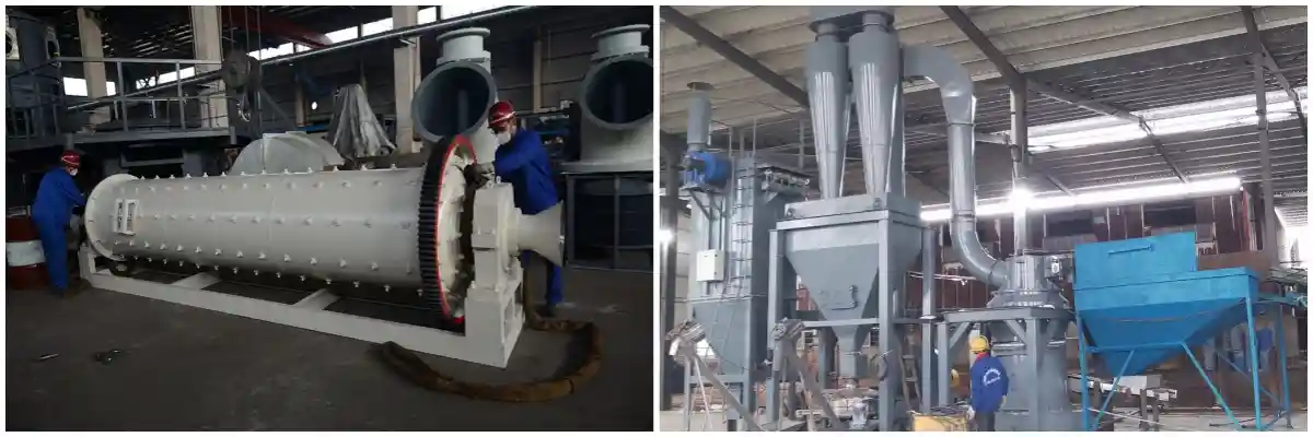 CRQM Ball Mill and CRRM Raymond Mill