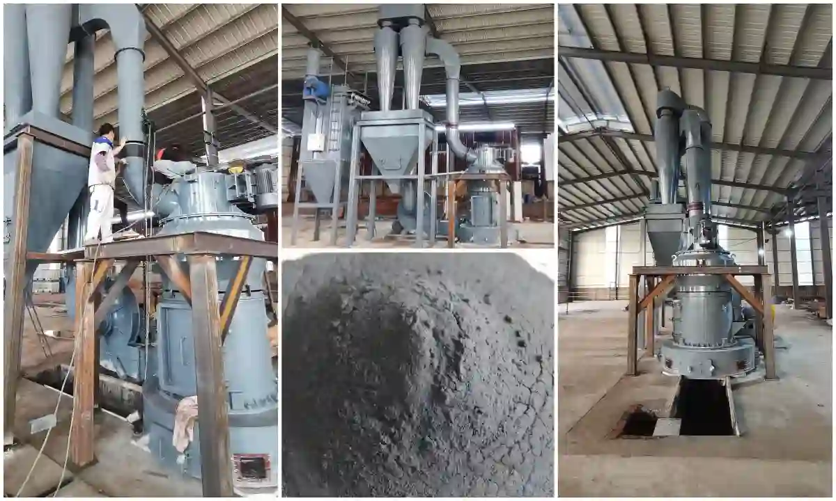 CRRM Raymond Mill Processing Aluminum Dross at Customer Site