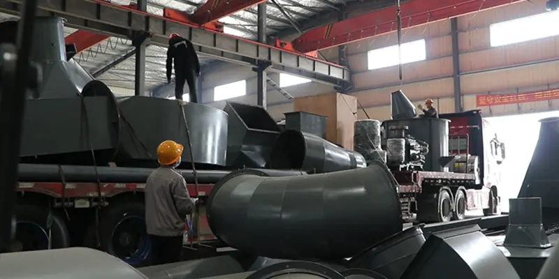 CRRM1850 Raymond mill loading site