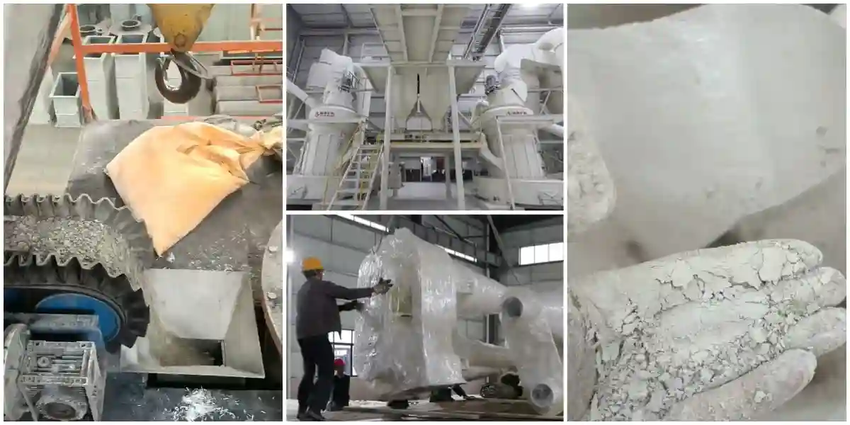 CRRM Raymond Mill Processing Limestone Customer Site