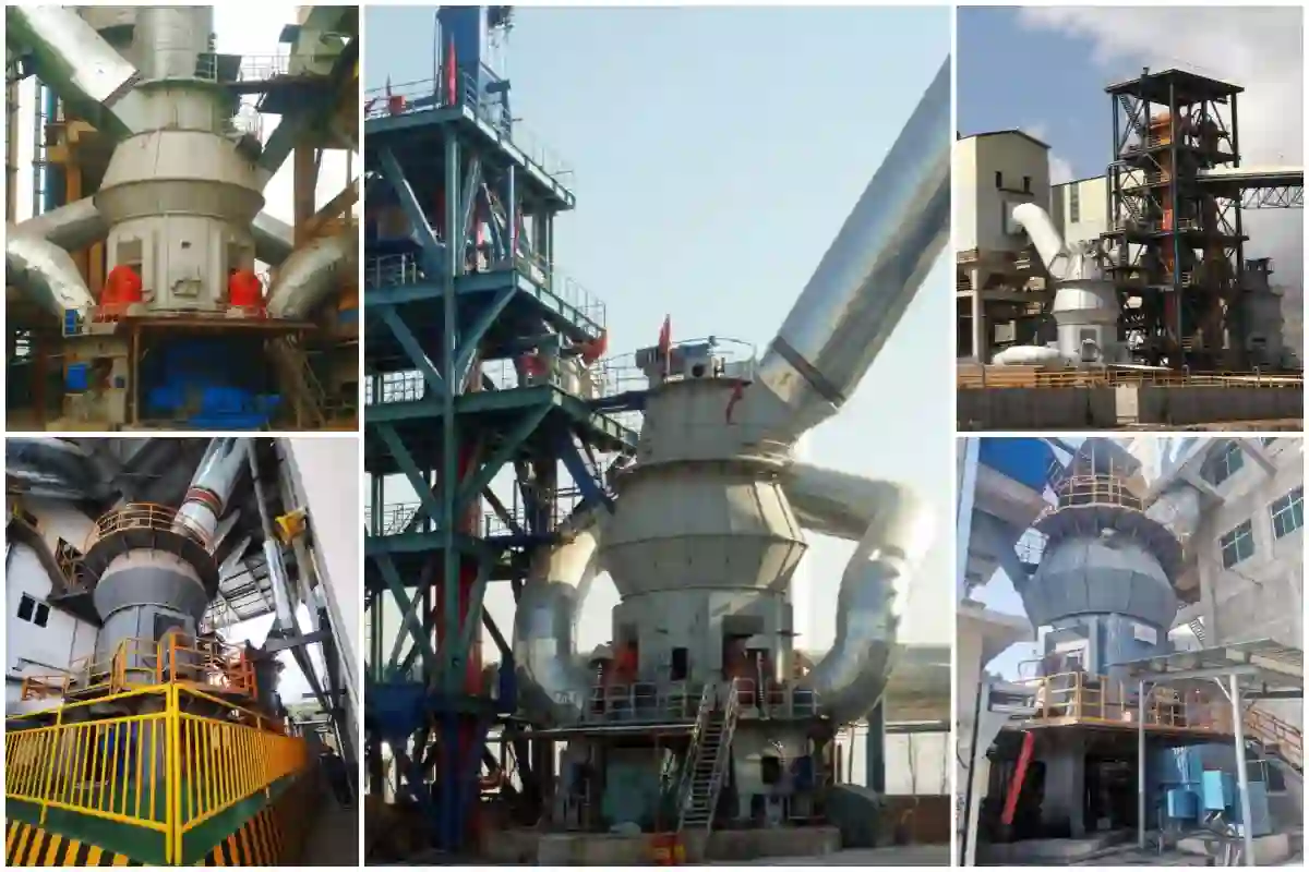CRLM Cement Vertical Roller Mill Customer Site