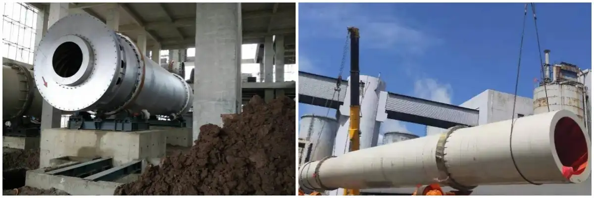 Triple-pass Rotary Dryer and Vertical Dryer