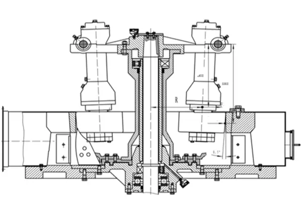 Suspension Type Raymond Mill Roller Assembly Diagram