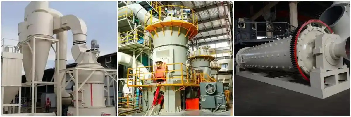 Raymond Mill, Vertical Mill, Ball Mill