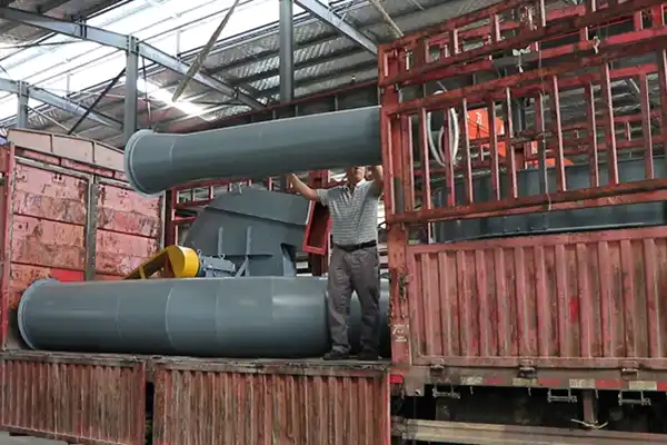 CRSF1280 Integrated Sand and Powder Grinding Machine loading site