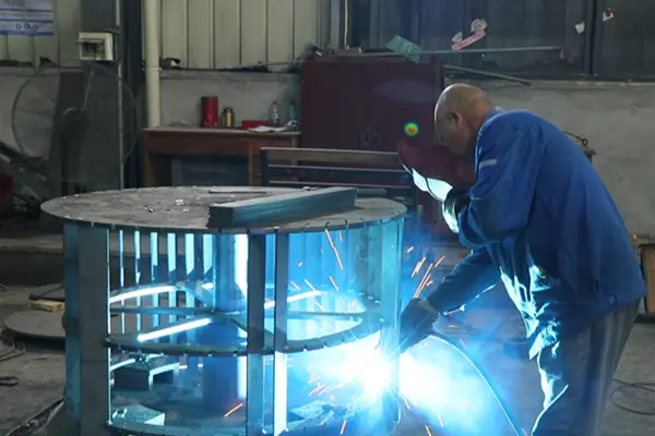 Raymond Mill Base Fabrication