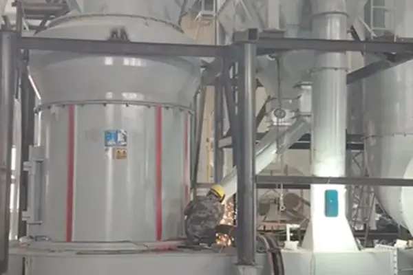 Raymond Mill Mainframe Welding