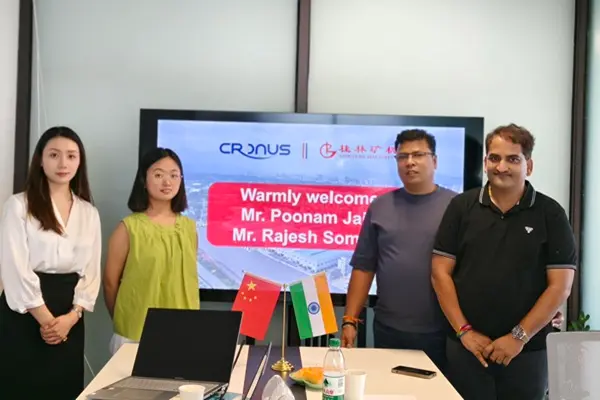 US Clients Visit Cronus Machinery