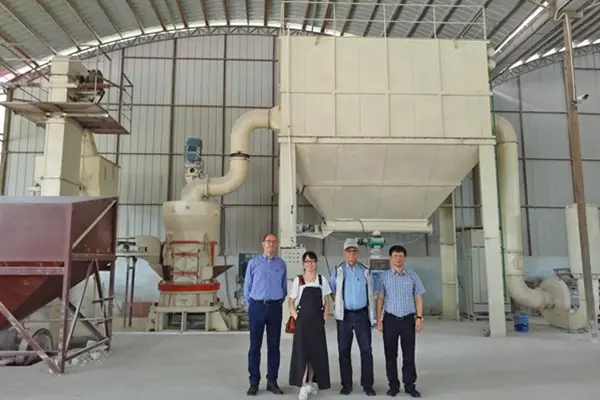 US clients tour our plant