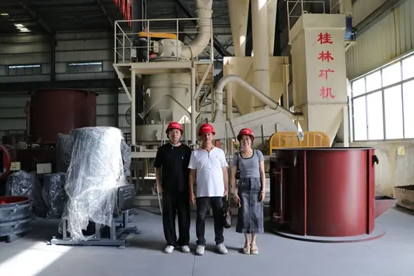 Russian clients tour our Guilin plant