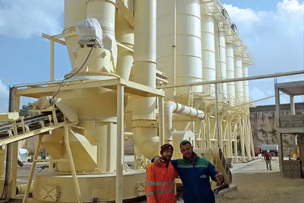 100,000 T/Y Dolomite Grinding Production Line in Morocco