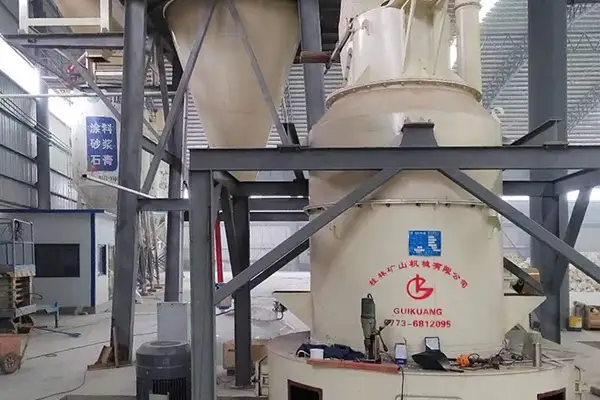 50,000~100,000 T/Y Bentonite Grinding Production Line in Henan