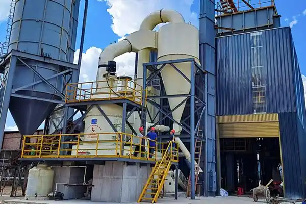 100,000 T/Y Calcium Oxide Grinding Production Line in Jiangxi