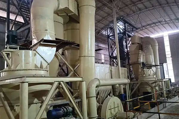 100,000 T/Y Calcium Carbonate Grinding Production Line in Zhejiang