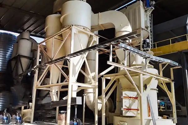 100,000~200,000 T/Y Gypsum Grinding Production Line in Fujian