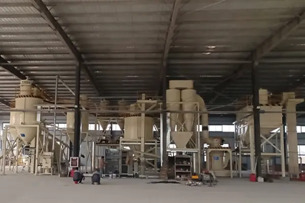 50,000~100,000 T/Y Lime Grinding Production Line in Jiangsu