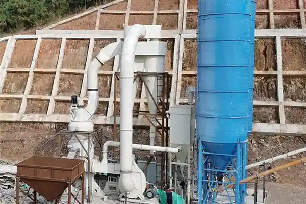 200,000 T/Y Quicklime Grinding Production Line in Yunnan