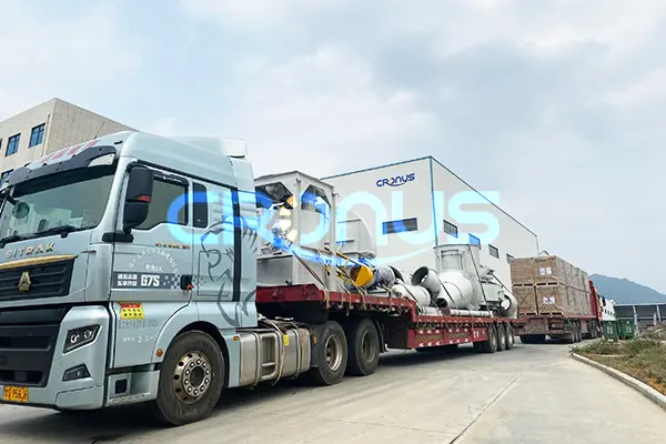 CR Calcium Hydroxide Line Equip Passed Inspection Dispatched to Jiangxi