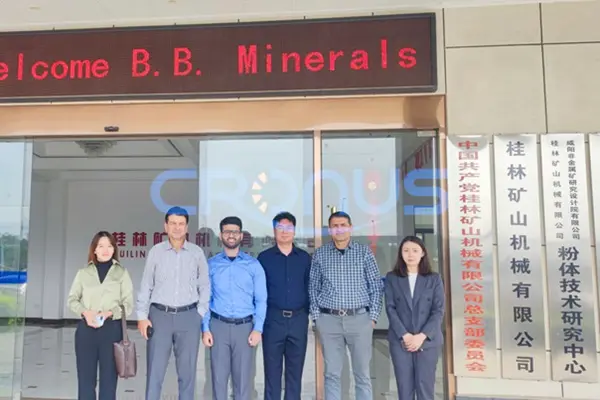 Pakistani Customers Visit Cronus Machinery to Inspect Raymond Mill